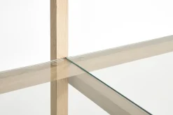 - Woody Shelving 2.0 Column Low - Klar Glas/Eg - 9 hylder^Hay Online