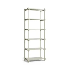 - Woody Shelving 2.0 Column High - Grå - 6 hylder^Hay