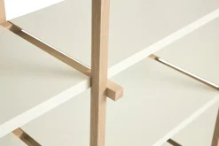 - Woody Shelving 2.0 Column High - Hvid/Eg - 18 hylder^Hay Online