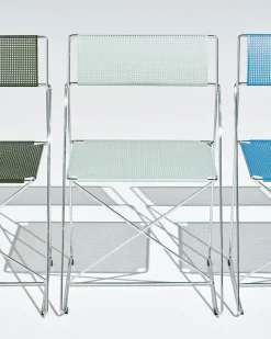 - X-Line Chair - Chromed base Indoor - Pale linden*Hay Discount