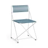 - X-Line Chair - Havestol - Hot galvanised base - Powder blue^Hay Clearance