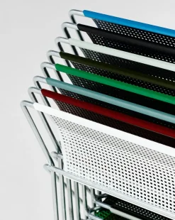 - X-Line Chair - Havestol - Hot galvanised base - Powder blue^Hay Clearance