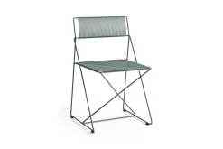 - X-Line Chair - Havestol - Powder coated steel base - Moss^Hay Clearance