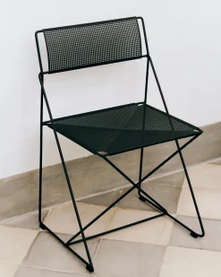 - X-Line Chair Black powder coated steel base - Black^Hay Outlet