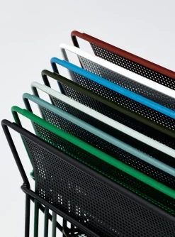 - X-Line Chair Black powder coated steel base - Black^Hay Outlet