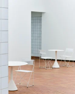 - X-Line Chair Chalk white powder coated steel base - Chalk white - hvid sæde og ben*Hay New