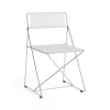 - X-Line Chair Chromed base Indoor - Chalk white - Hvid^Hay Best