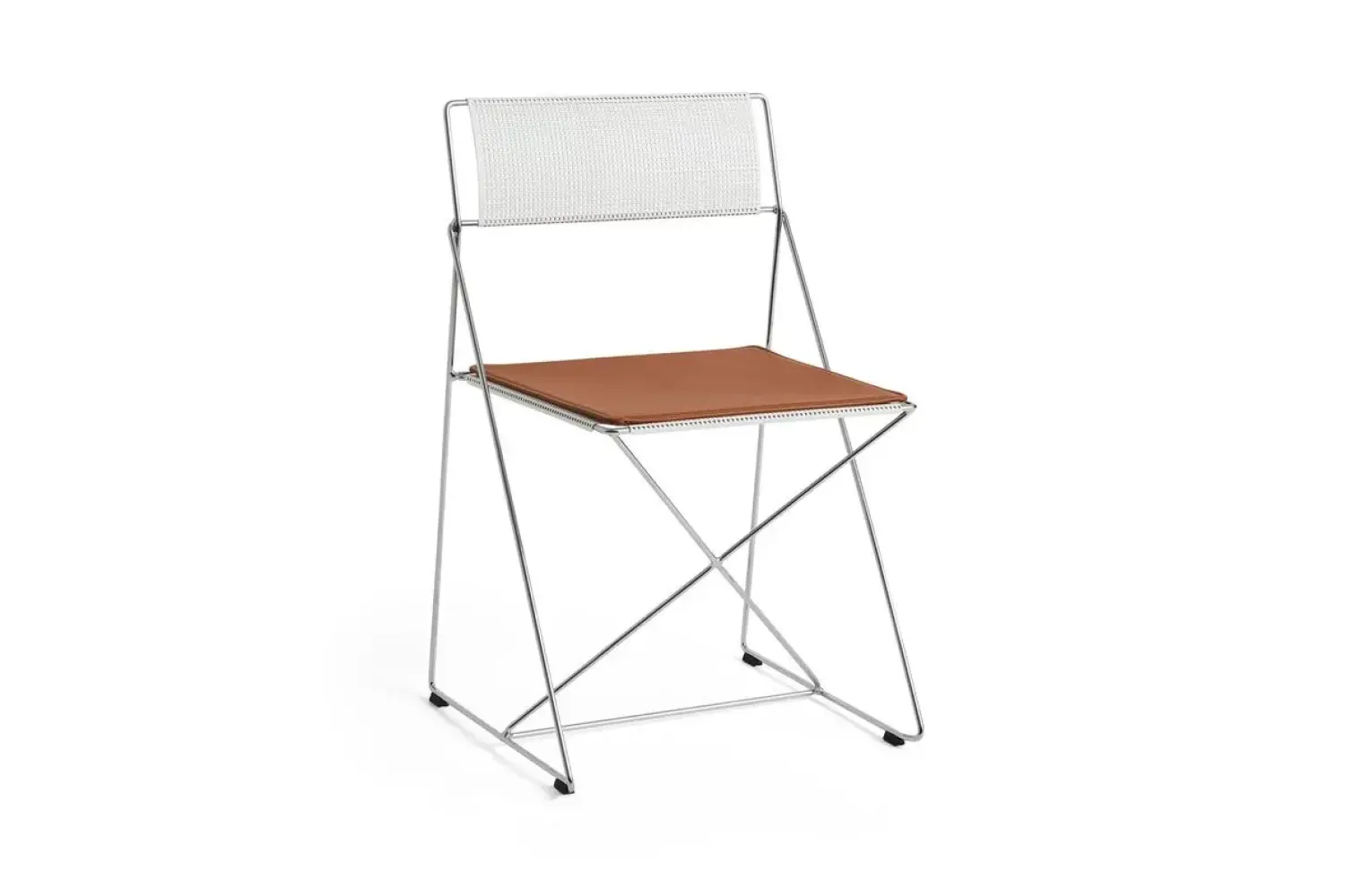 - X-Line Chair Chromed base Indoor - Chalk white - Hvid^Hay Best