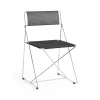 - X-Line Chair Chromed base Indoor - Black*Hay Sale