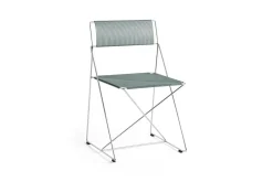- X-Line Chair Chromed base Indoor - Moss*Hay Clearance