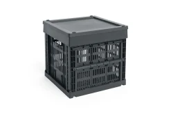 Colour Crate - Cube - Charcoal^Hay New