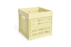 Colour Crate - Cube - Light yellow^Hay