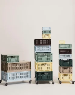 Colour Crate - Large - Charcoal^Hay Discount