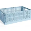 Colour Crate - Large - Soft blue^Hay Outlet