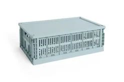 Colour Crate - Large - Dusty blue*Hay Clearance