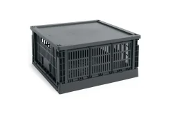 Colour Crate - Large Square - Charcoal*Hay Outlet