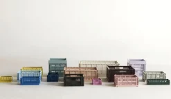 Colour Crate - Large Square - Off-white^Hay Hot