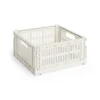 Colour Crate - Medium Square - Off-white*Hay Clearance