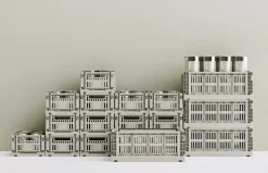 Colour Crate - Medium - Grey^Hay Online