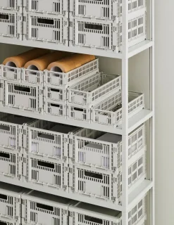 Colour Crate - Medium - Grey^Hay Online