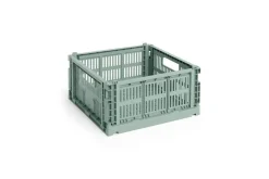 Colour Crate - Medium Square - Sage green*Hay Best