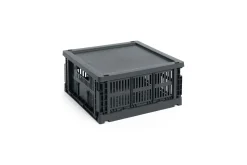 Colour Crate - Medium Square - Charcoal^Hay Online