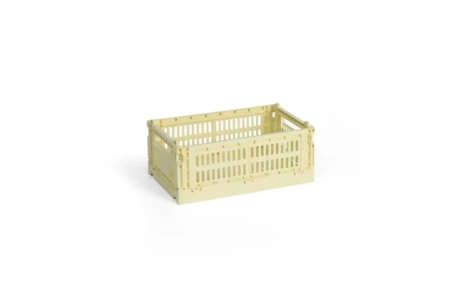 Colour Crate - Small - Light yellow*Hay New