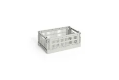 Colour Crate - Small - Grey^Hay Clearance