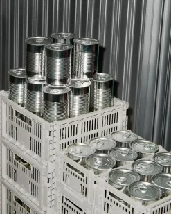 Colour Crate - Small - Grey^Hay Clearance