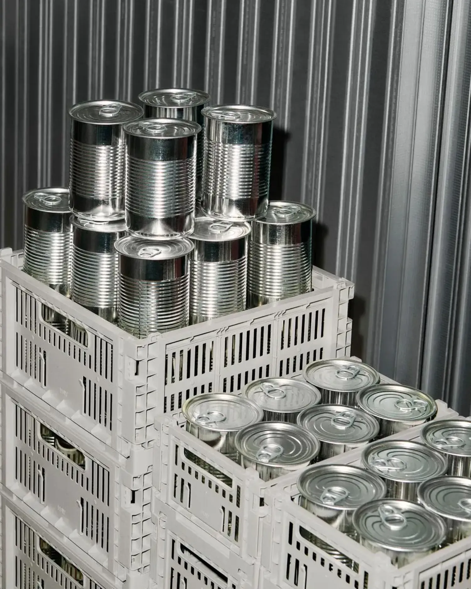 Colour Crate - Small - Grey^Hay Clearance