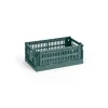 Colour Crate - Small - Dark green*Hay Hot