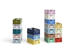 Colour Crate - Small - Dark green*Hay Hot