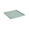 Colour Crate Lid Plastic - Medium Square / Cube - Sage green*Hay Sale