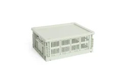 Colour Crate Lid Plastic - Medium - Mint^Hay Best