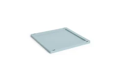 Colour Crate Lid Plastic - Medium Square / Cube - Dusty blue^Hay Sale