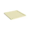 Colour Crate Lid Plastic - Medium Square / Cube - Light yellow*Hay Clearance