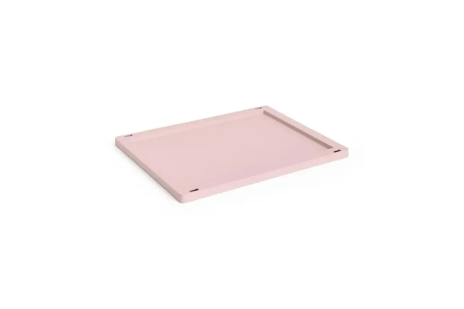 Colour Crate Lid Plastic - Medium - Blush*Hay Clearance