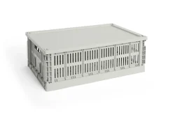 Colour Crate Lid Plastic - Large - Grey^Hay New