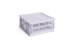 Colour Crate Lid Plastic - Medium Square / Cube - Lavender^Hay Discount