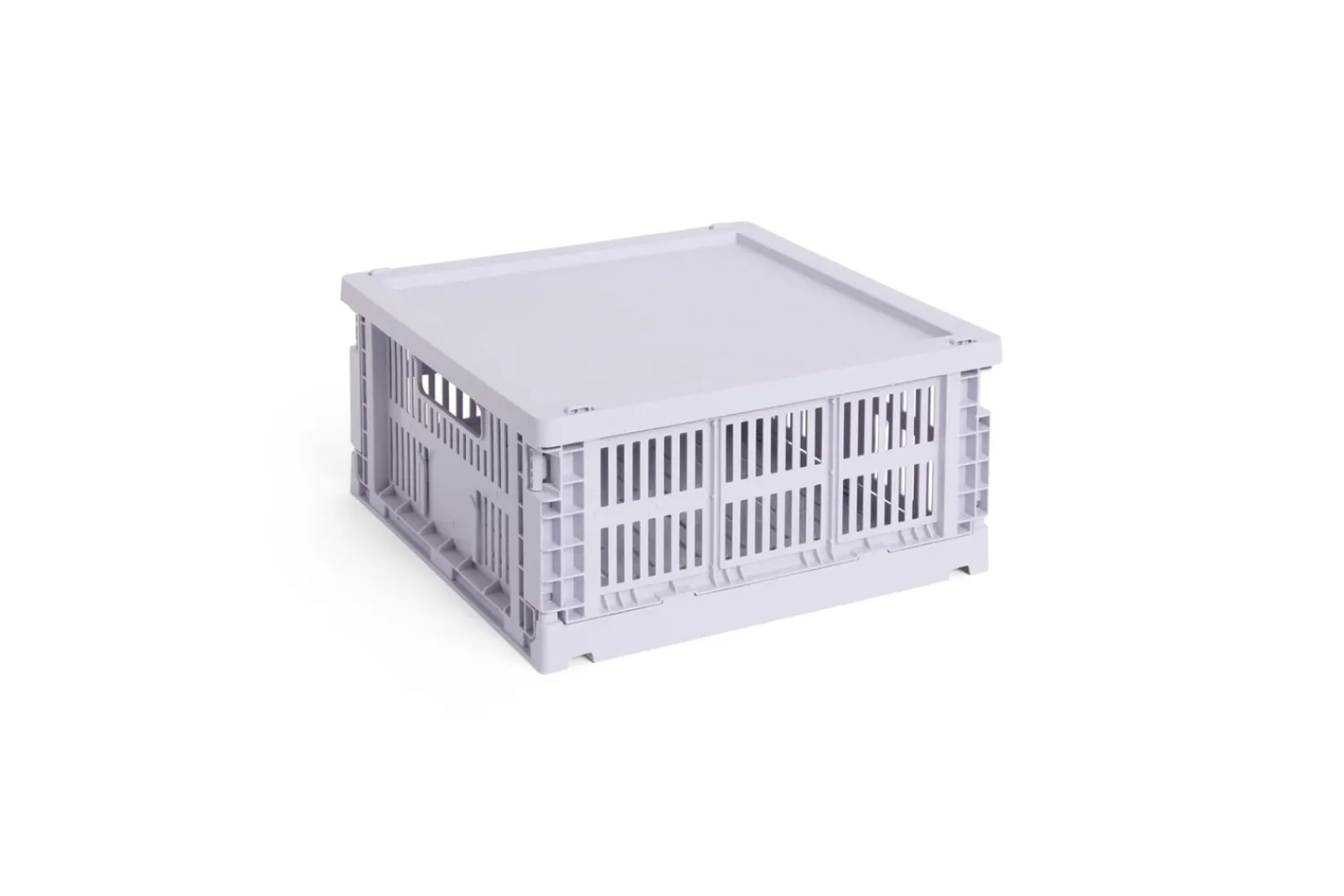 Colour Crate Lid Plastic - Medium Square / Cube - Lavender^Hay Discount