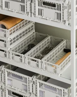 Colour Crate Mini - Oblong - Grey*Hay Discount