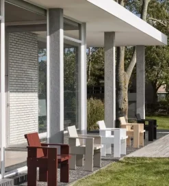 Crate Dining Chair - Iron red - Lakeret fyrretræ / Lacquered pinewood^Hay Sale