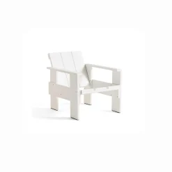 Crate Lounge Chair - White - Lakeret fyrretræ / Lacquered pinewood^Hay New