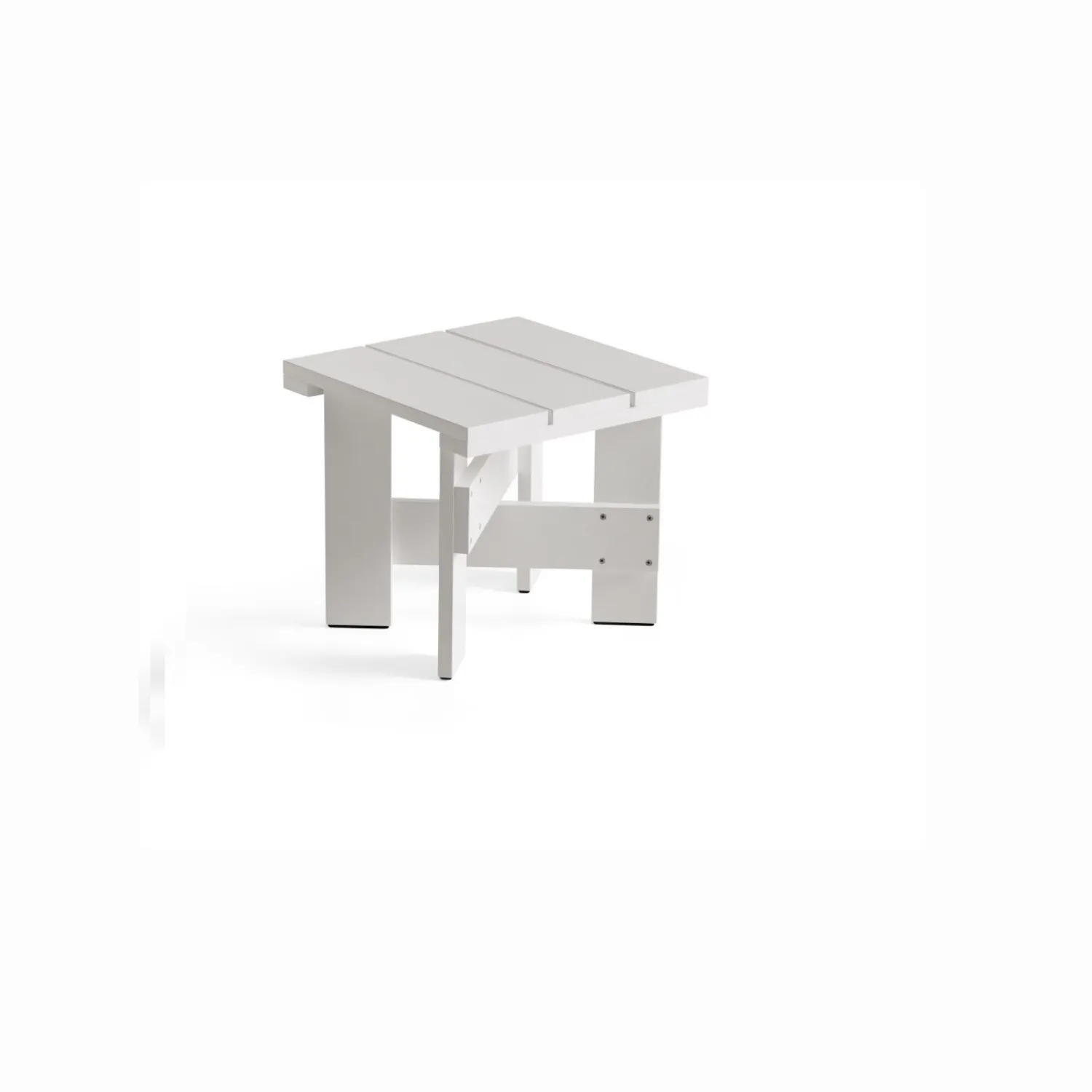 Crate Low Table - Hvid - Lakeret fyrretræ / Lacquered pinewood*Hay Hot
