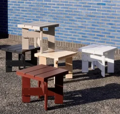 Crate Low Table - Lakeret fyrretræ / Lacquered pinewood^Hay Online