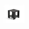 Crate Side Table - Black - Lakeret fyrretræ / Lacquered pinewood^Hay Discount