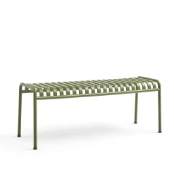 havebænk - Palissade bænk - Oliven grøn - 120 cm.*Hay Hot