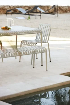 havebænk - Palissade bænk - Sky grey - lysegrå^Hay Hot