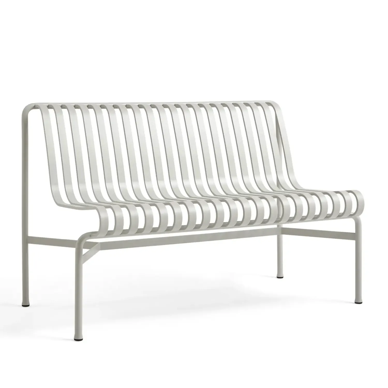 havebænk - Palissade Dining Bænk uden armlæn - Lysegrå-Sky Grey - Dining Bench^Hay Hot