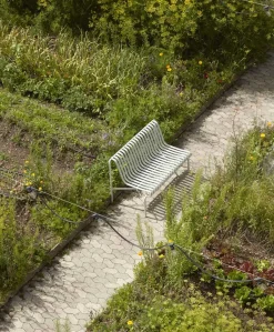 havebænk - Palissade Dining Bænk uden armlæn - Lysegrå-Sky Grey - Dining Bench^Hay Hot